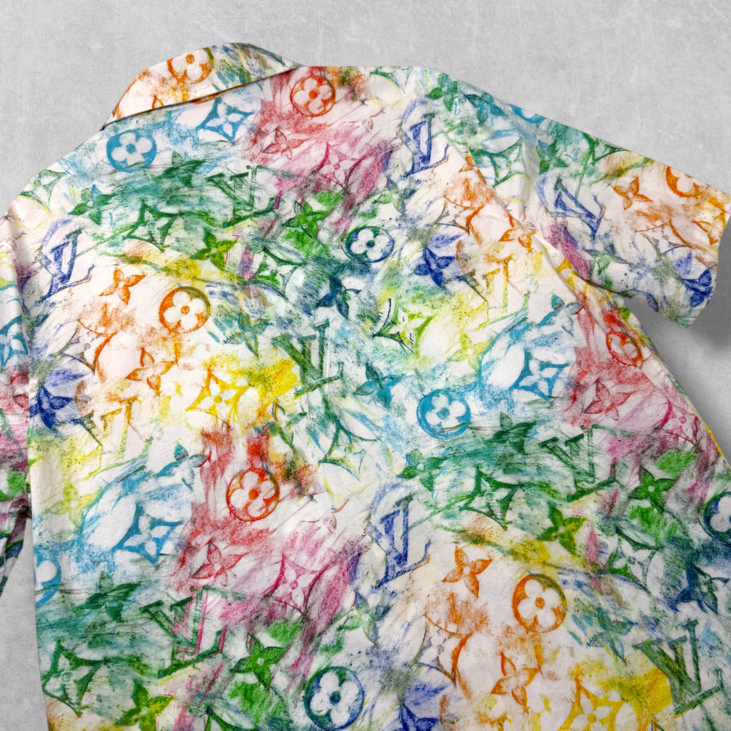 Louis Vuitton Multicolor Pastel Monogram Shirt XL