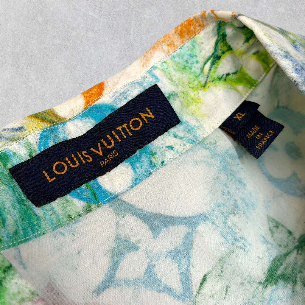 Louis Vuitton Multicolor Pastel Monogram Shirt XL