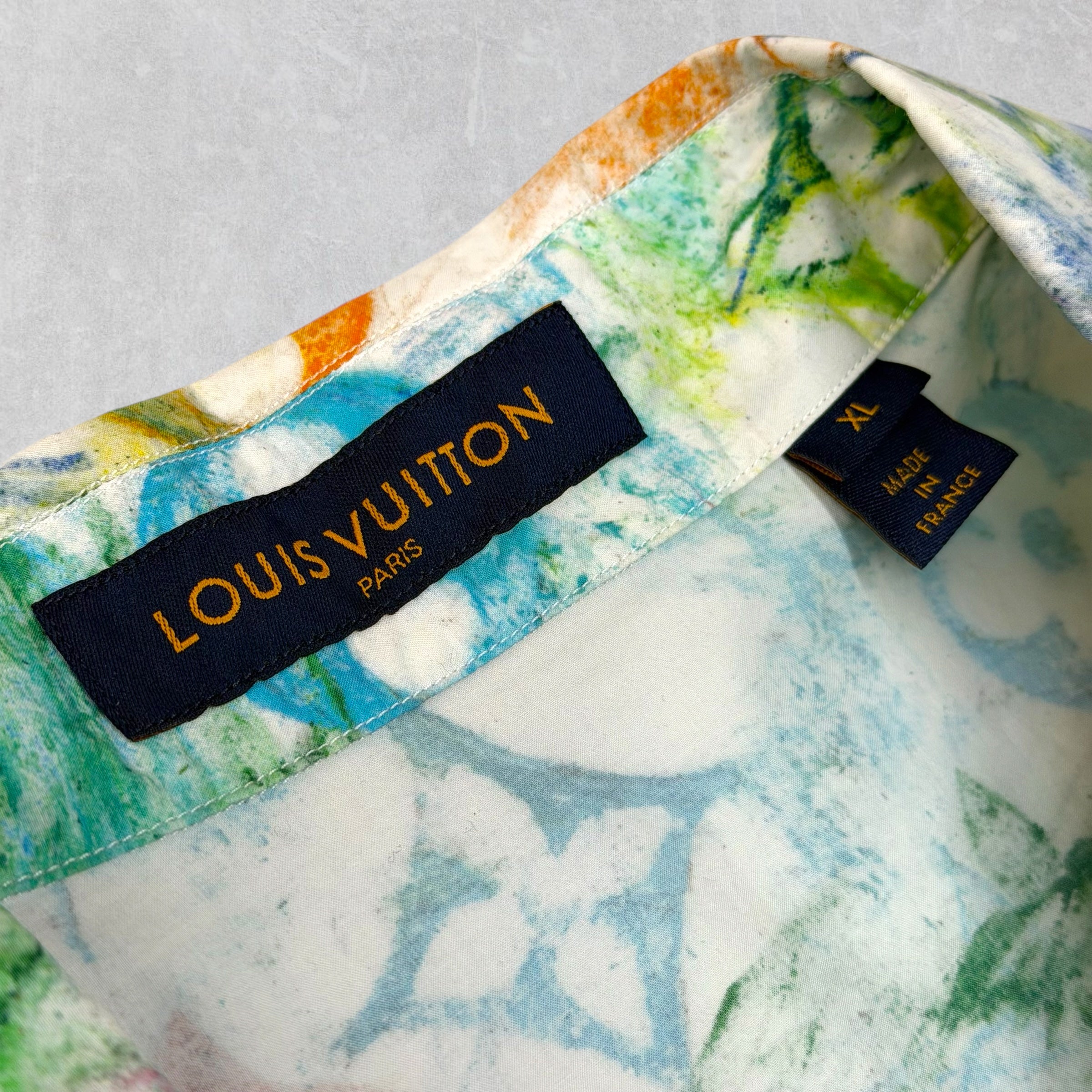 Louis Vuitton Multicolor Pastel Monogram Shirt XL
