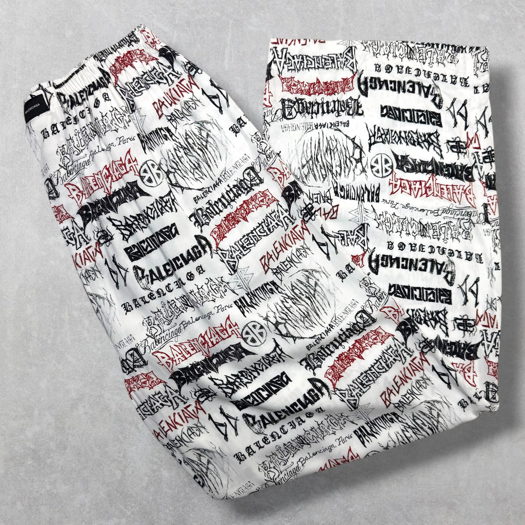 Balenciaga DIY Metal Allover Pyjama Pants M