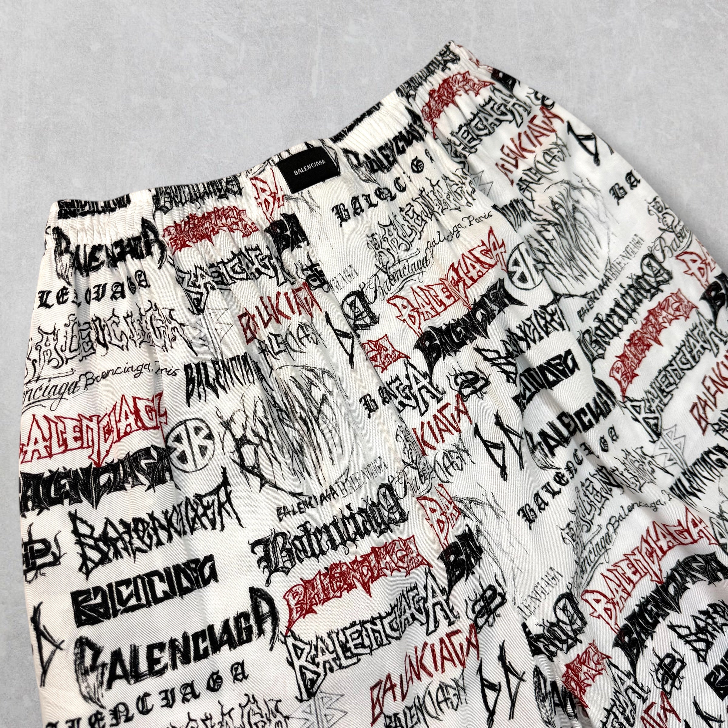 Balenciaga DIY Metal Allover Pyjama Pants M