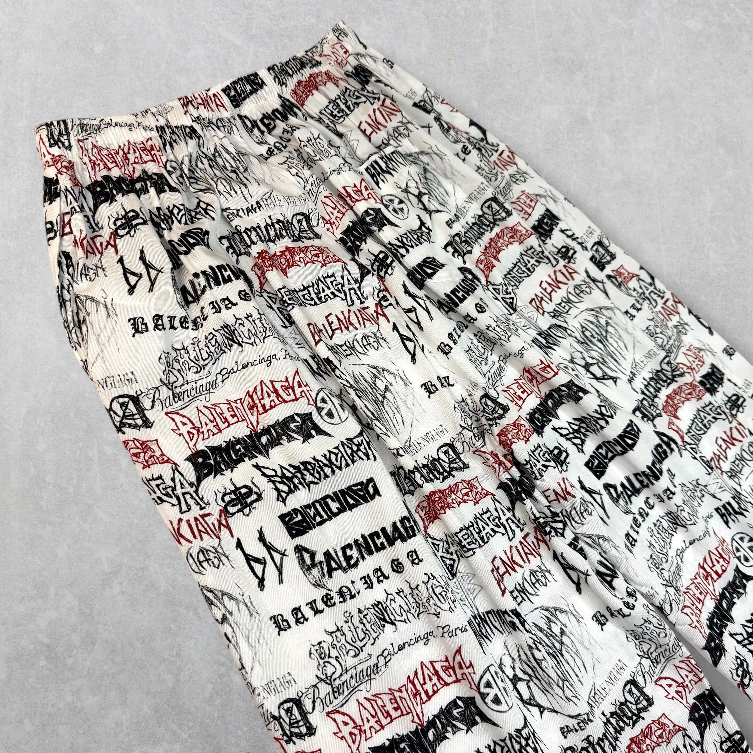 Balenciaga DIY Metal Allover Pyjama Pants M