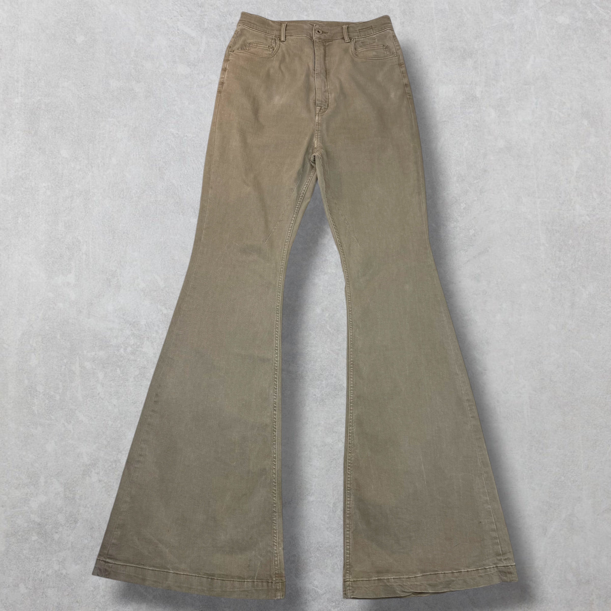 Rick Owens DRKSHDW Bolan Bootcut Pearl Jeans 32