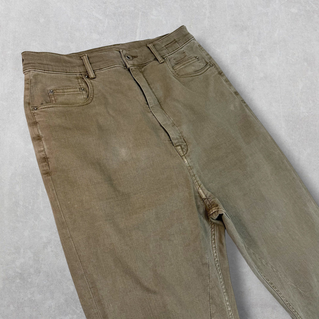 Rick Owens DRKSHDW Bolan Bootcut Pearl Jeans 32
