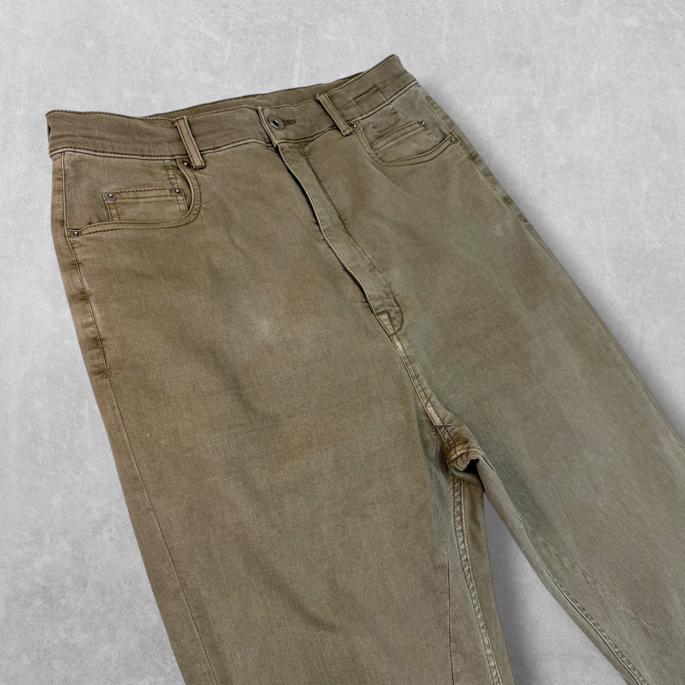 Rick Owens DRKSHDW Bolan Bootcut Pearl Jeans 32