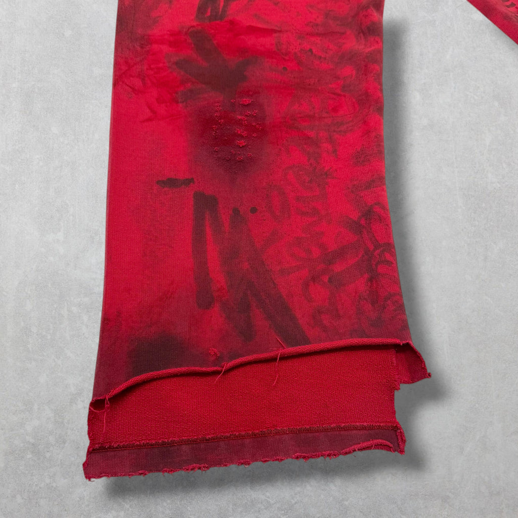 Balenciaga Skater Baggy Red Sweatpants XS (M)