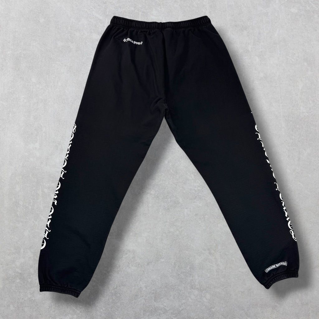 Chrome Hearts Scroll Logo Sweatpants XXL