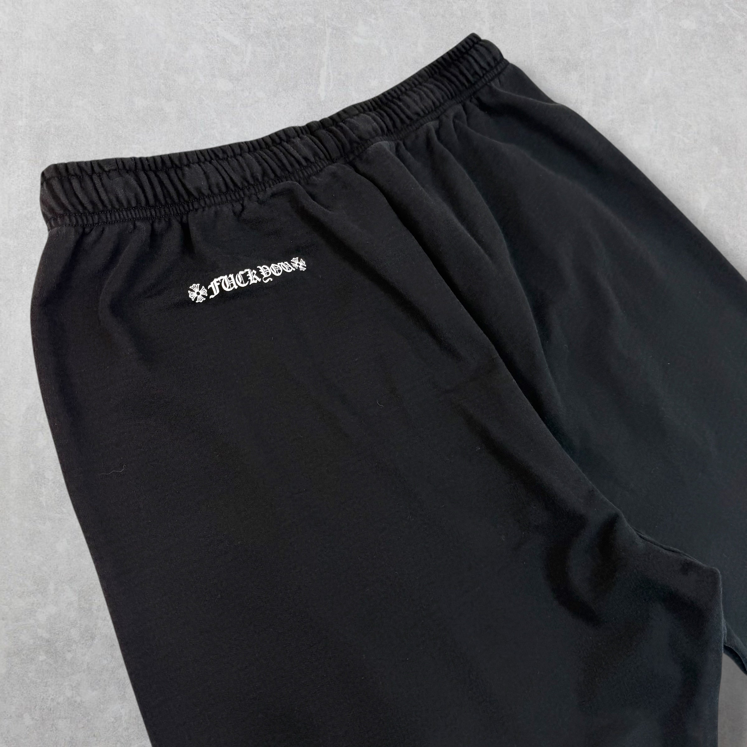 Chrome Hearts Scroll Logo Sweatpants XXL