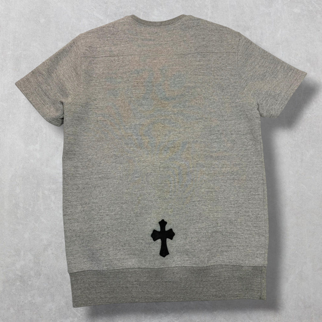 Chrome Hearts Cross Patch Short Sleeved Sweatshirt M