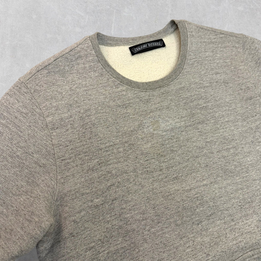 Chrome Hearts Cross Patch Short Sleeved Sweatshirt M