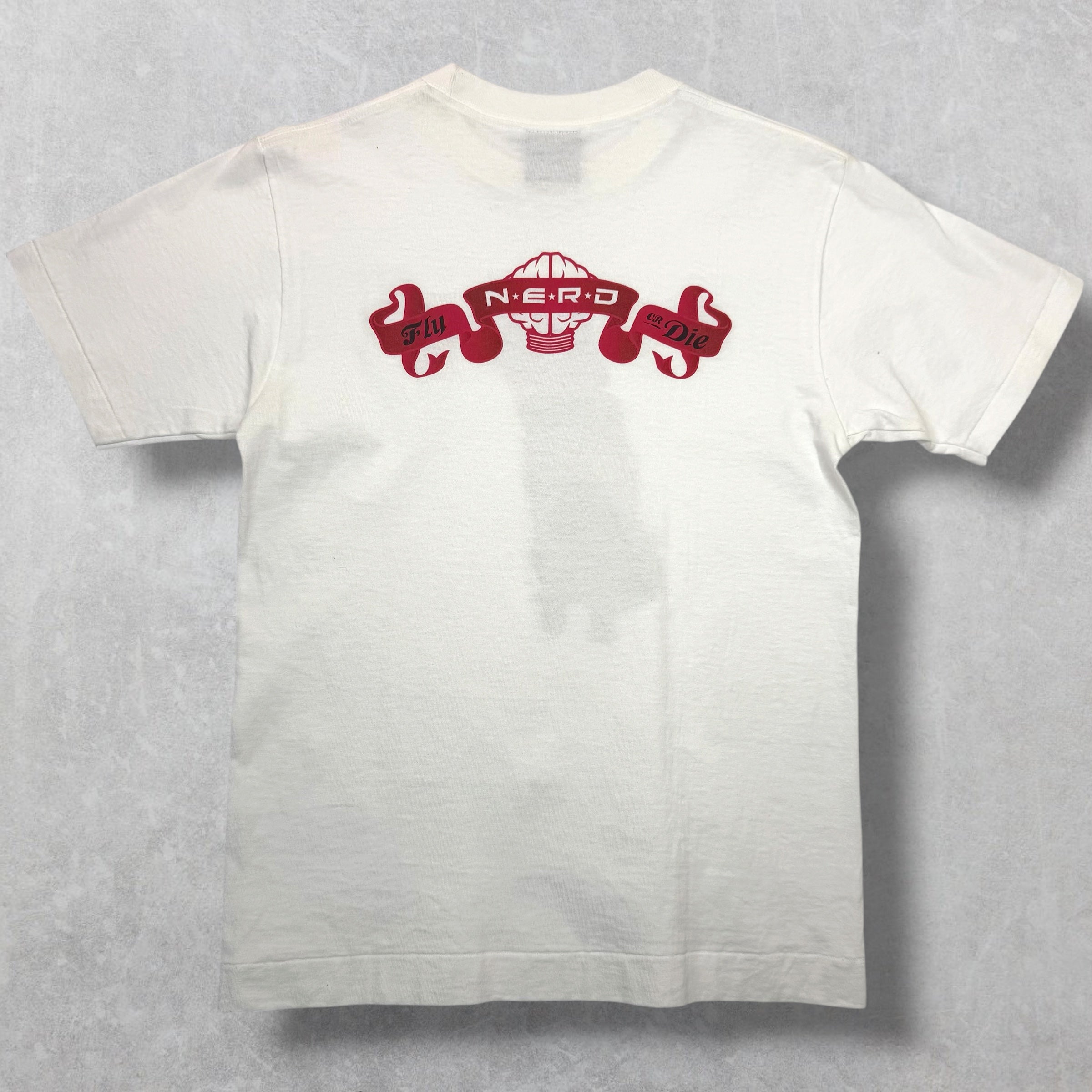 2004 BAPE x N.E.R.D "Fly or Die" Dog Tee S