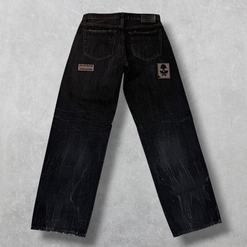 Supreme x Number (N)ine patches Black Jeans 30