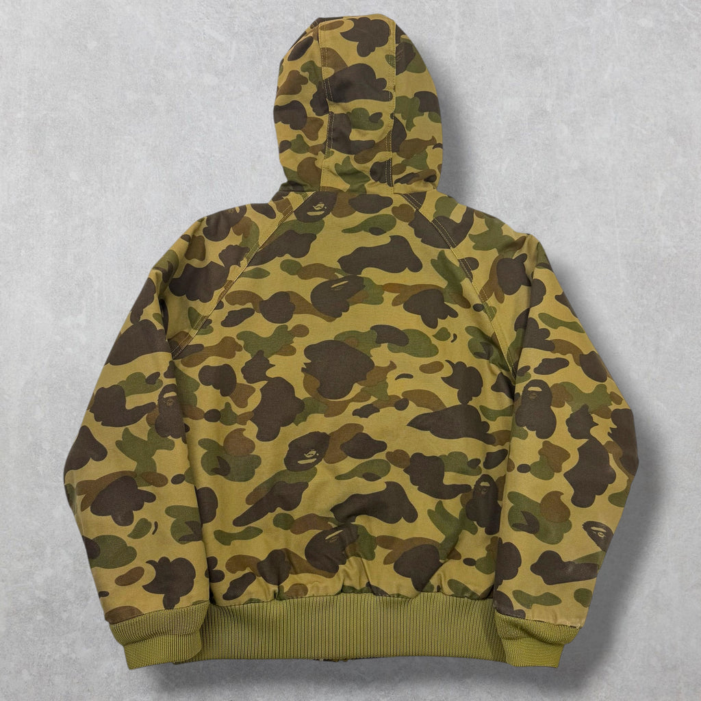 Bape x Carhartt 1st Green Camo Jacket S