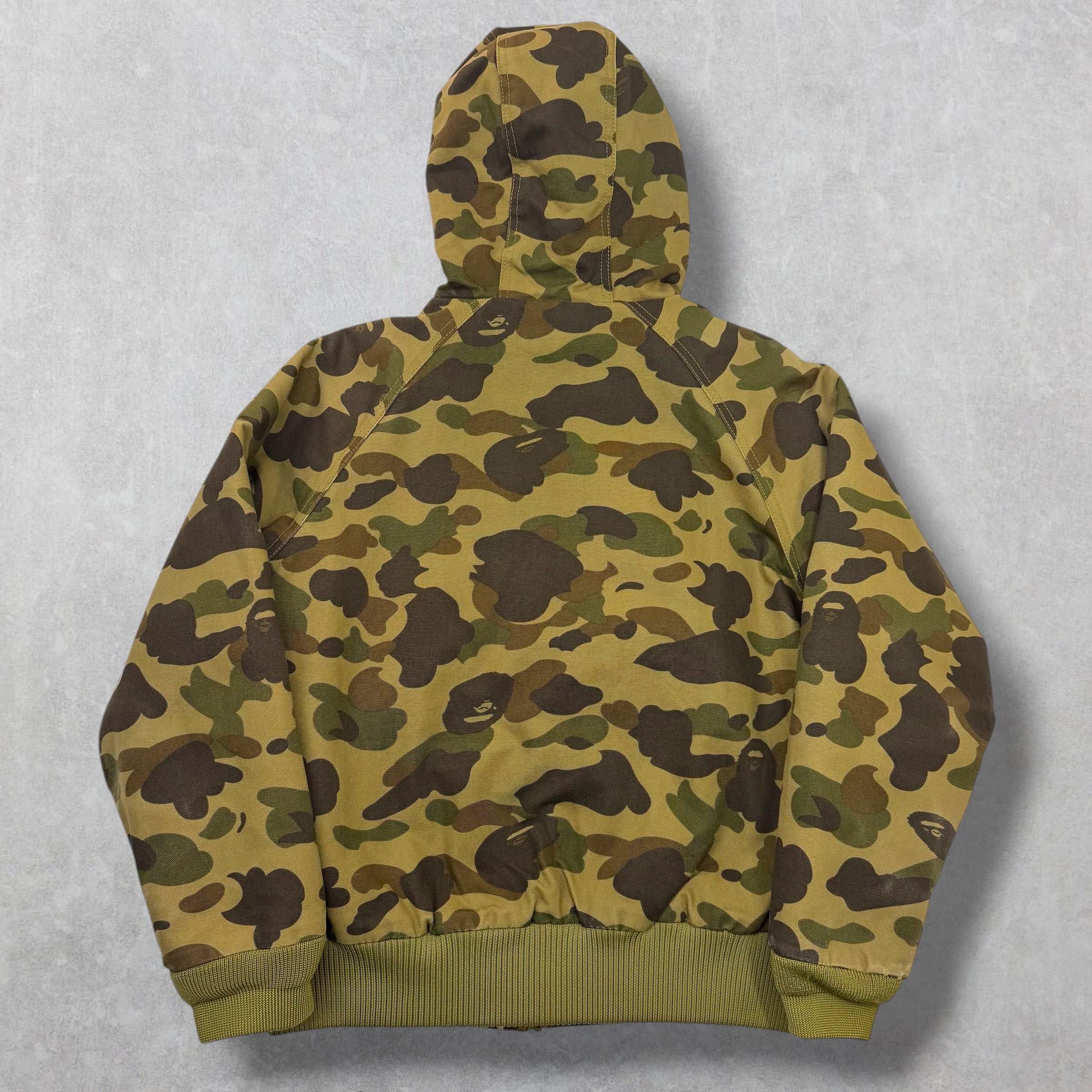 Bape x Carhartt 1st Green Camo Jacket S