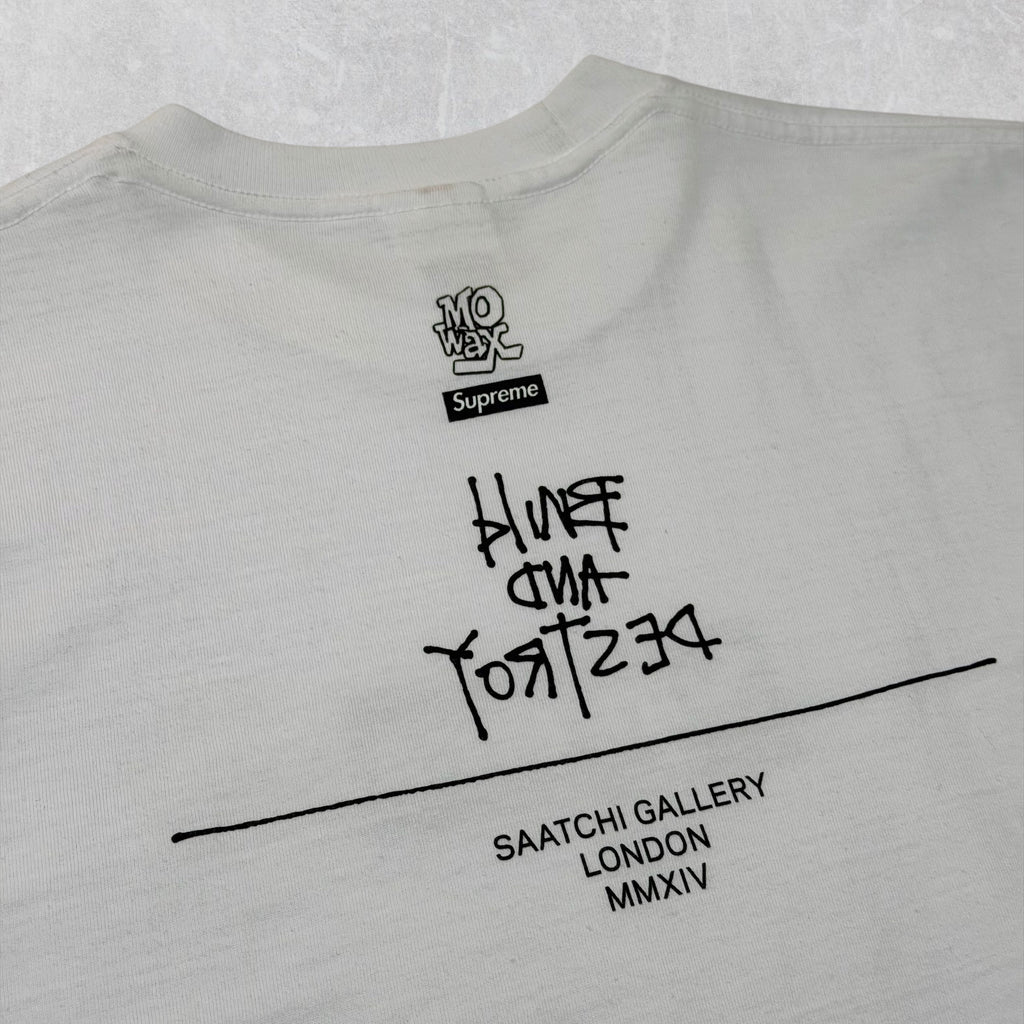 Supreme Mo' Wax Box Logo Tee M