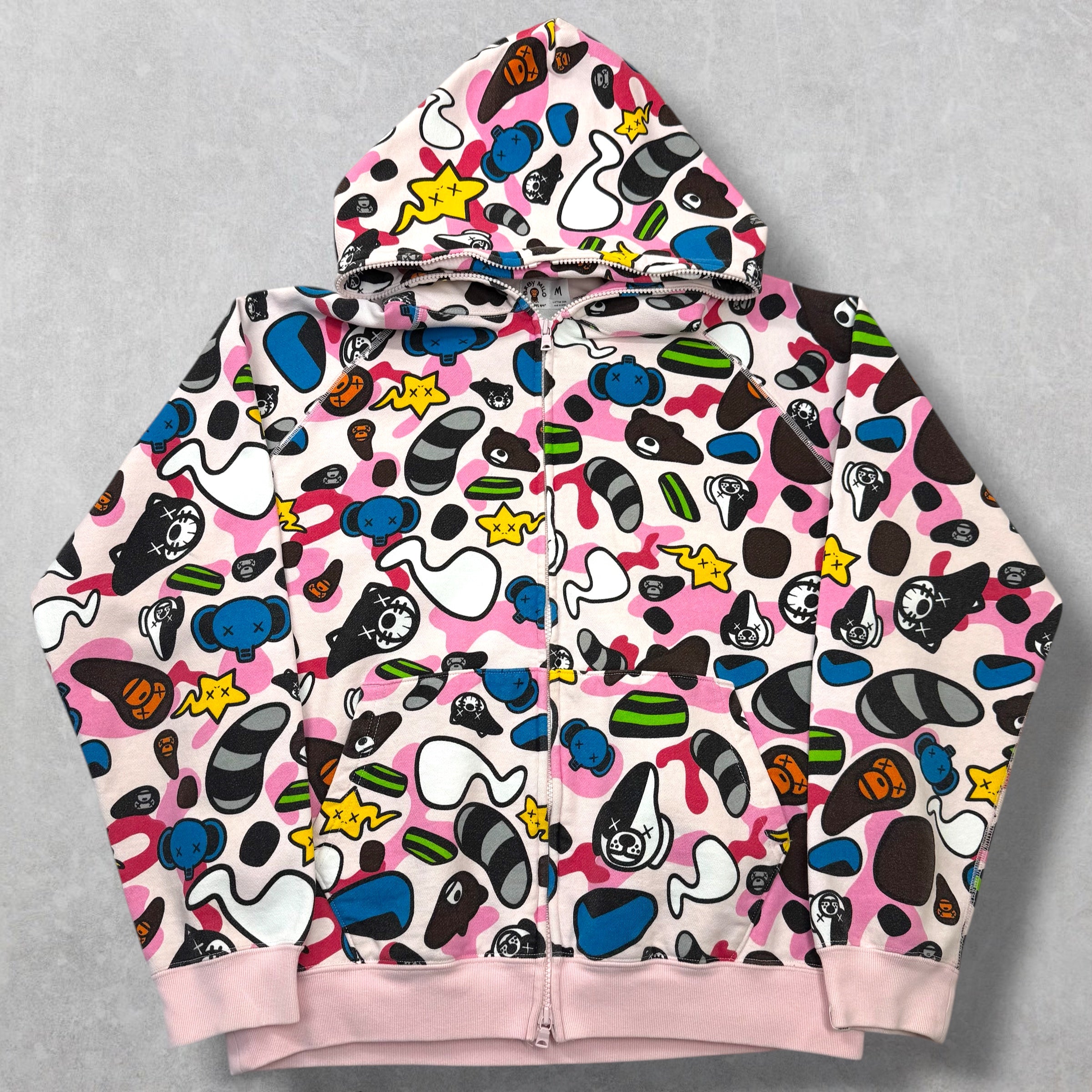 Bape x Kaws Milo Animal Kingdom Full Zip M