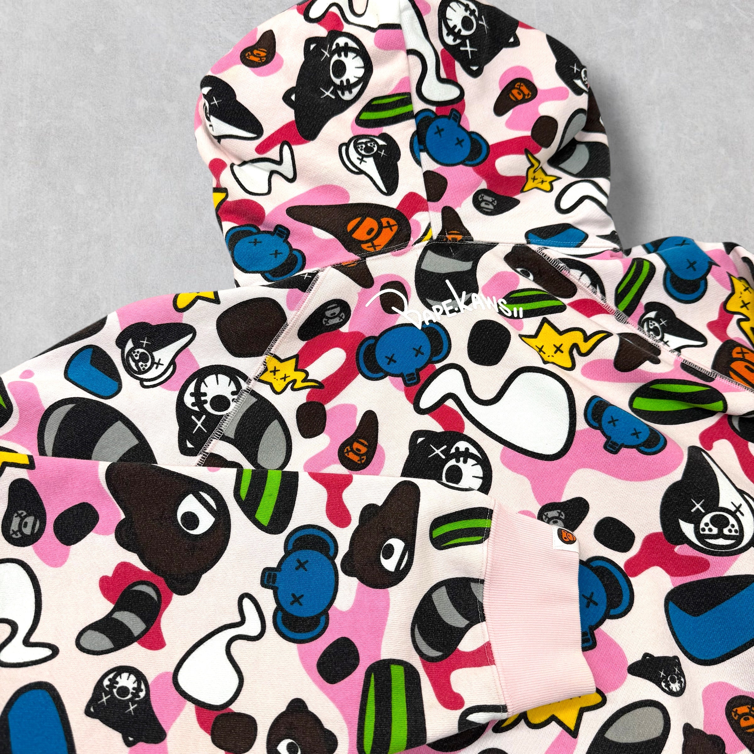 Bape x Kaws Milo Animal Kingdom Full Zip M