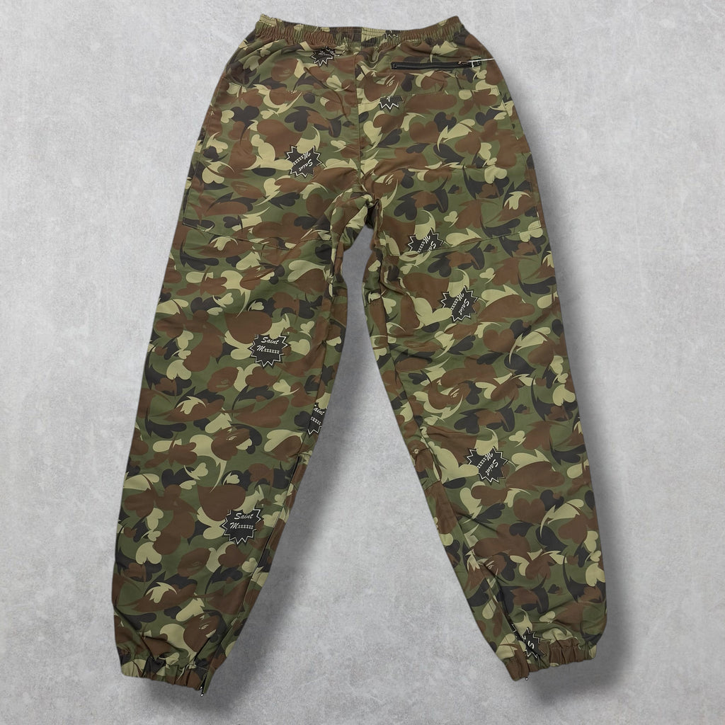 Saint Michael x Bape Camo Track Pants M