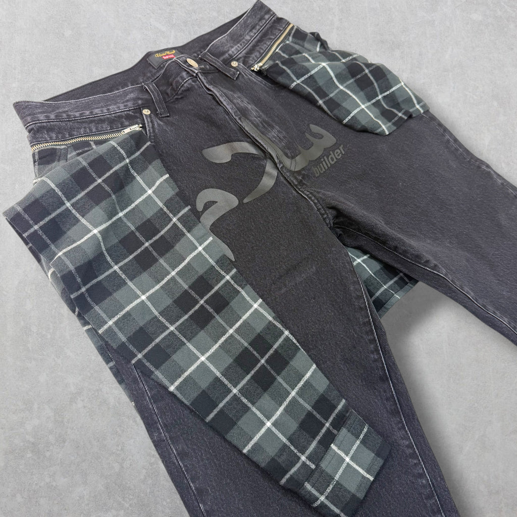 Supreme x Undercover Layered Black Jeans 32