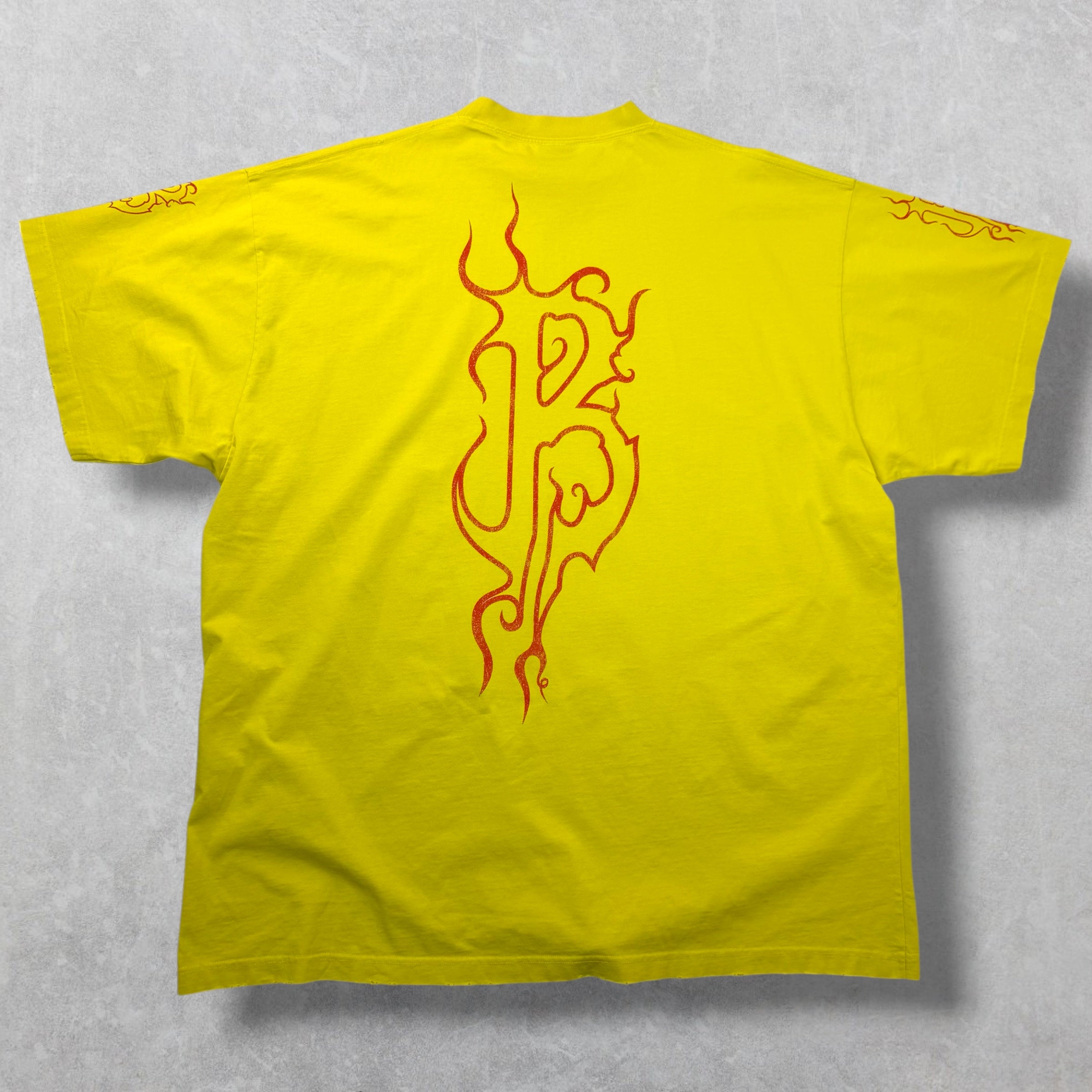 Balenciaga Darkwave Oversized Tee Yellow 5 (XXXL)