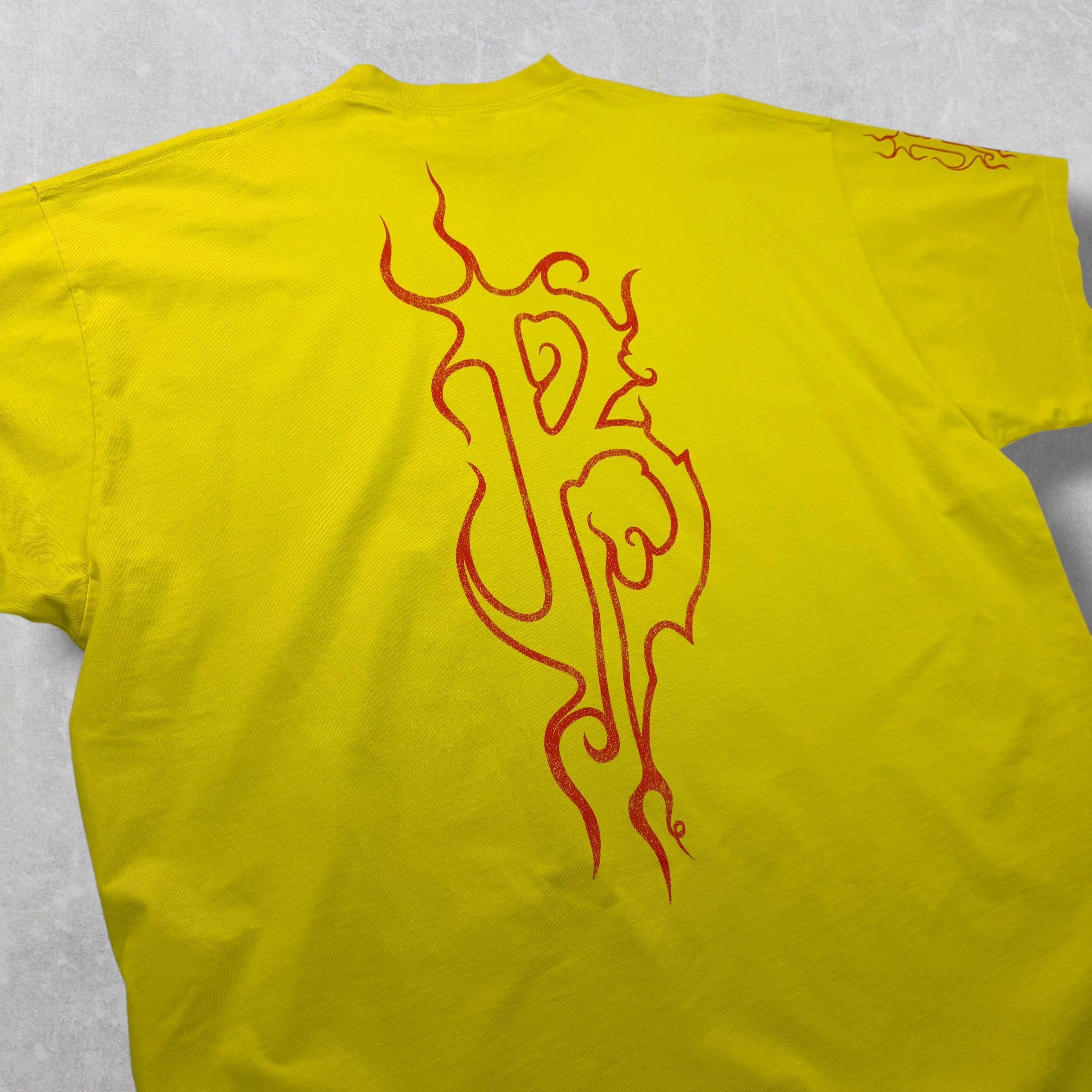 Balenciaga Darkwave Oversized Tee Yellow 5 (XXXL)