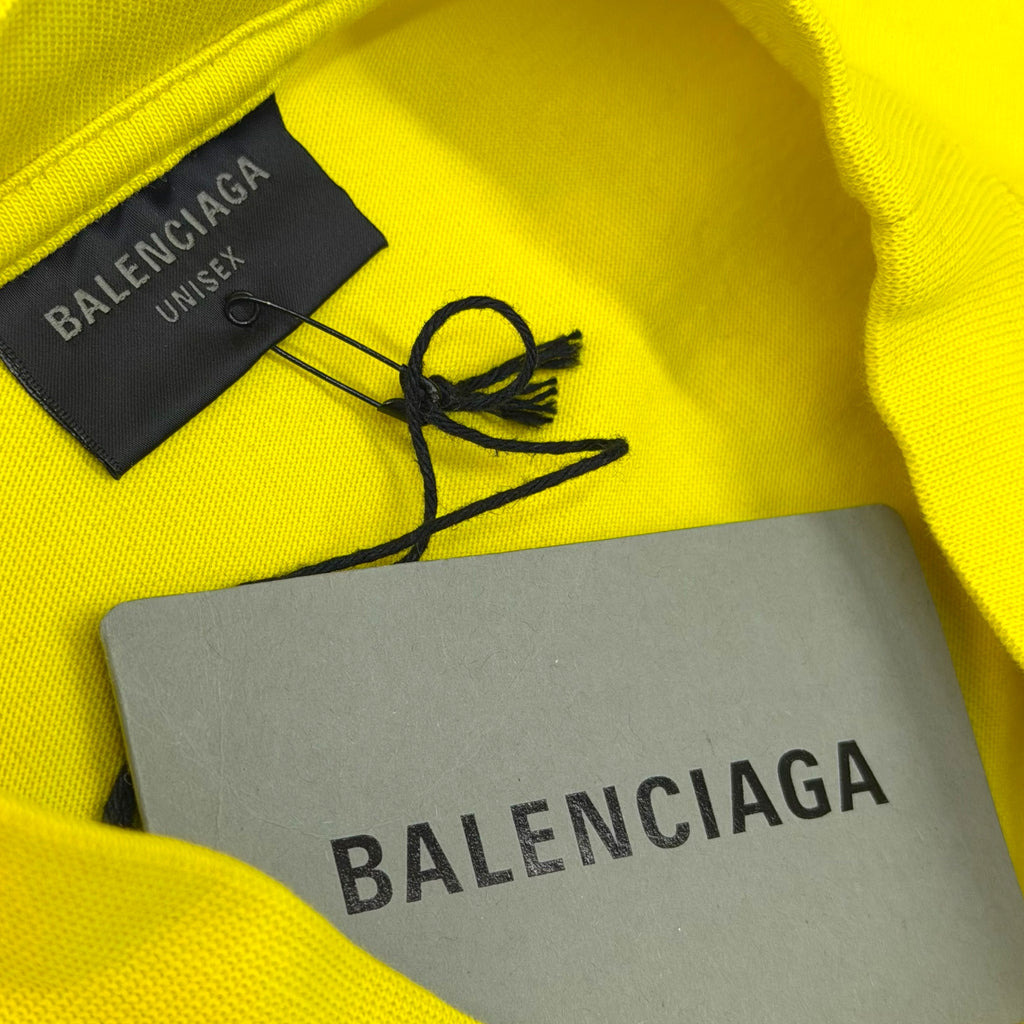 Balenciaga Darkwave Oversized Tee Yellow 5 (XXXL)