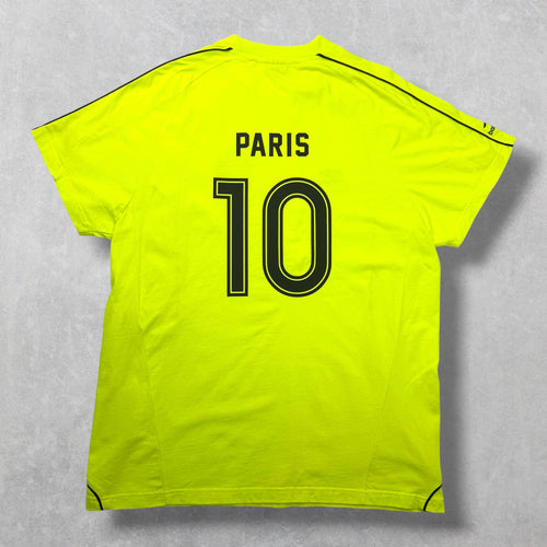 Balenciaga Paris Oversized Soccer Shirt Neon 1 (XL)