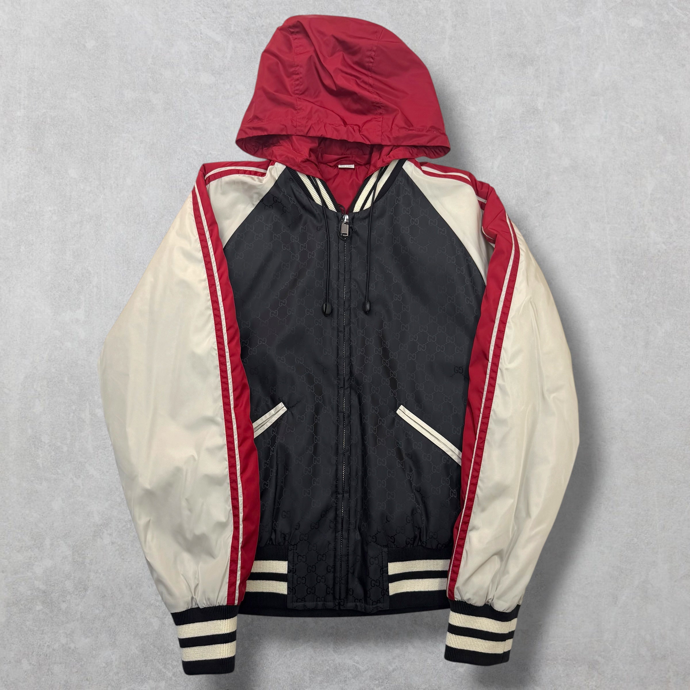 Gucci Jaquard GG Supreme Windbreaker Bomber 44 (XS)