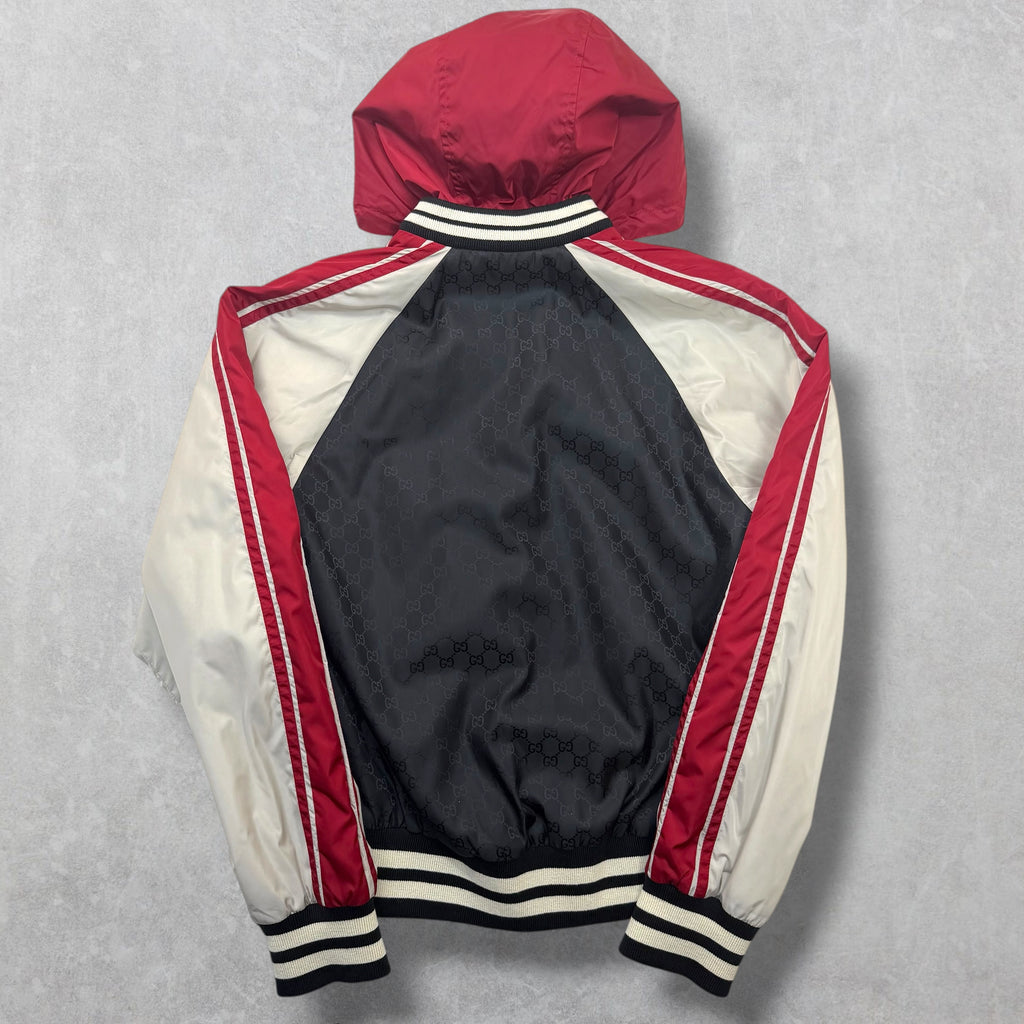 Gucci Jaquard GG Supreme Windbreaker Bomber 44 (XS)