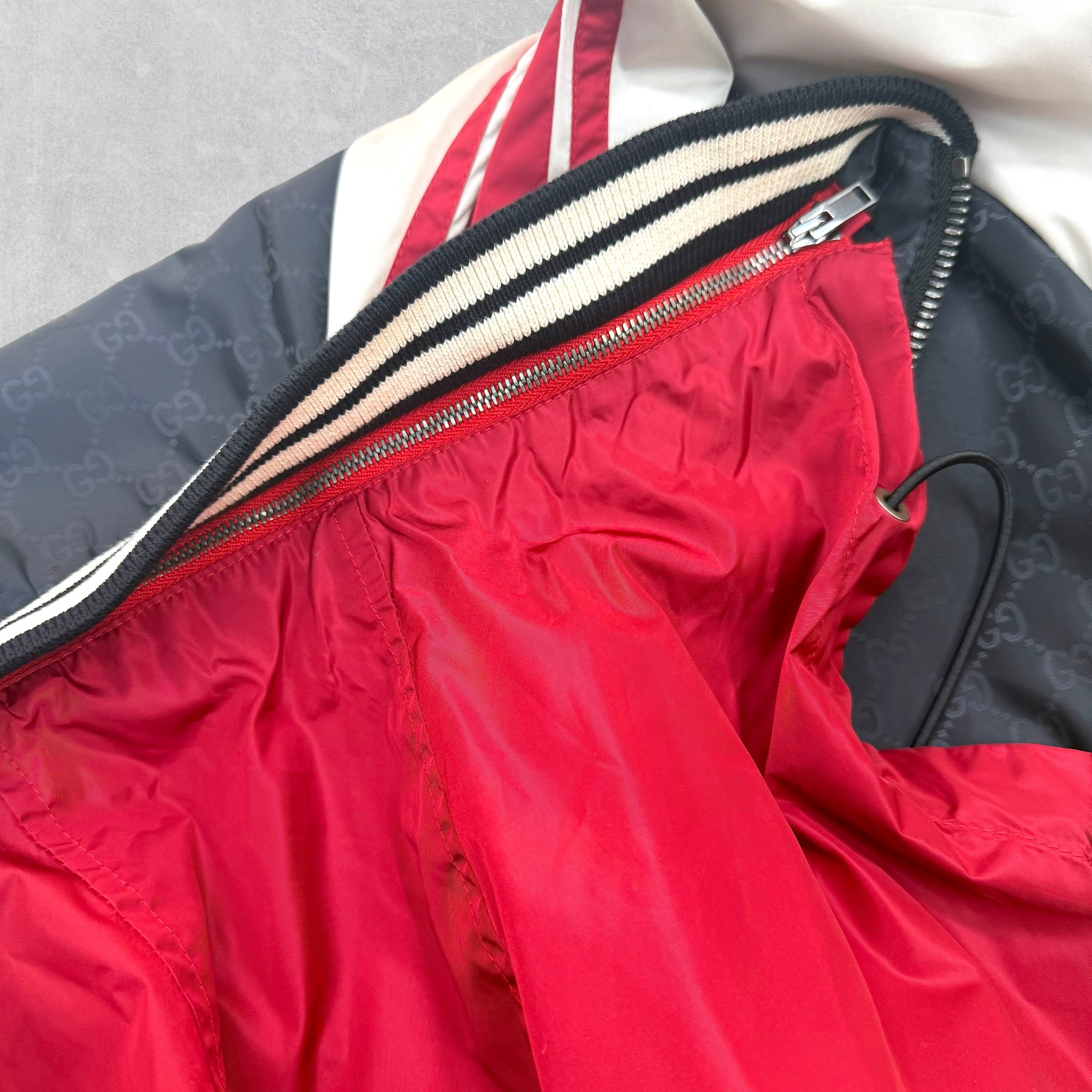 Gucci Jaquard GG Supreme Windbreaker Bomber 44 (XS)