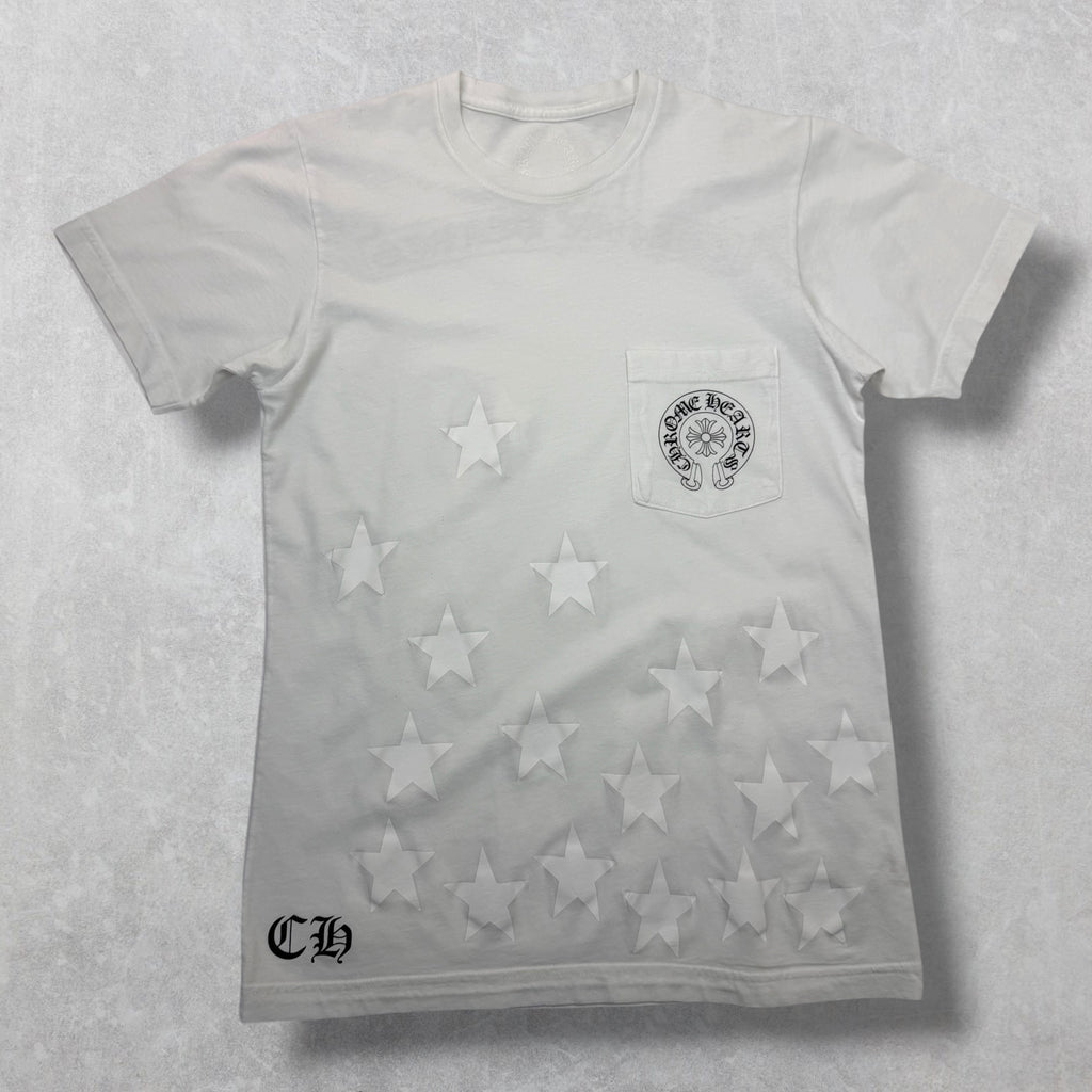 Chrome Hearts Star Scroll Tee White S
