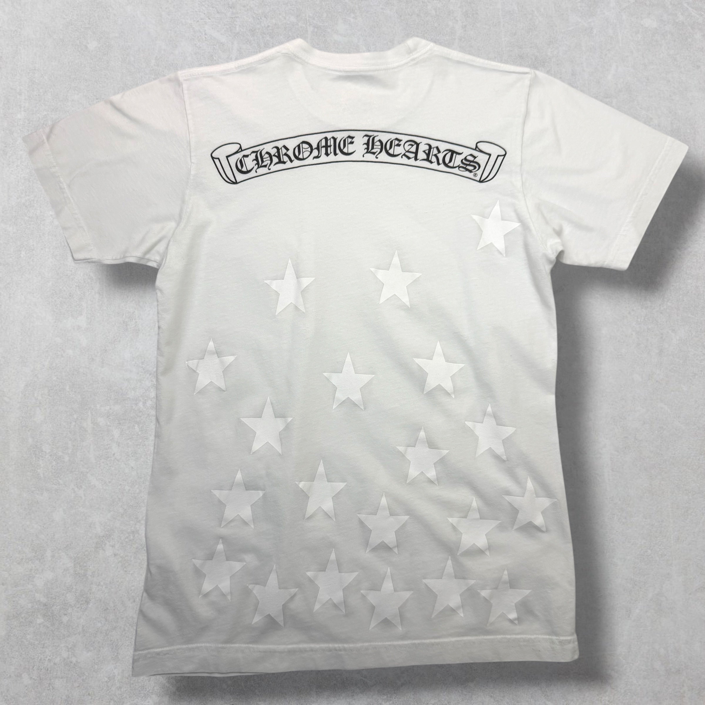 Chrome Hearts Star Scroll Tee White S
