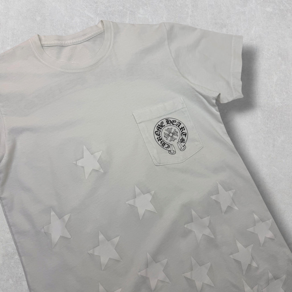 Chrome Hearts Star Scroll Tee White S