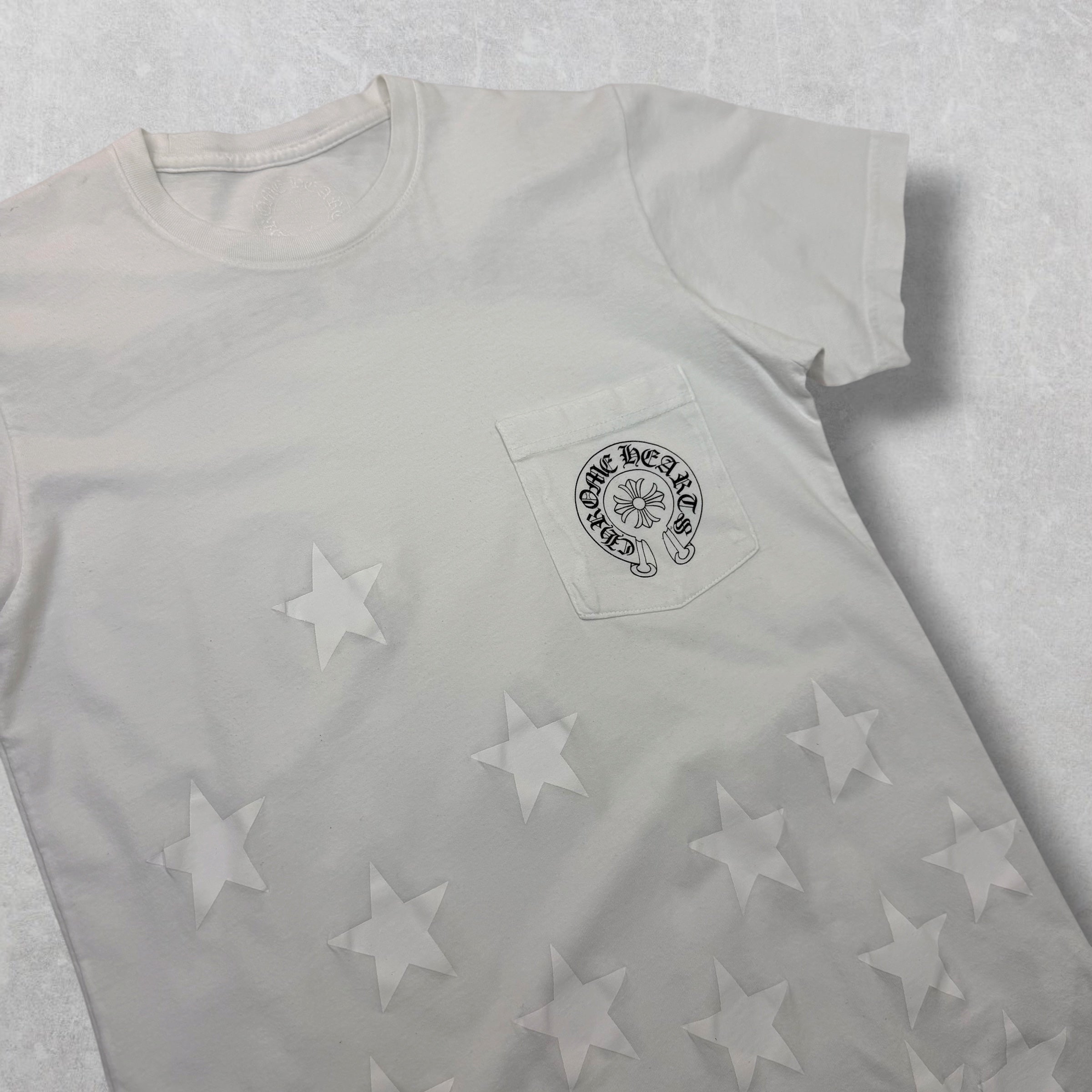 Chrome Hearts Star Scroll Tee White S