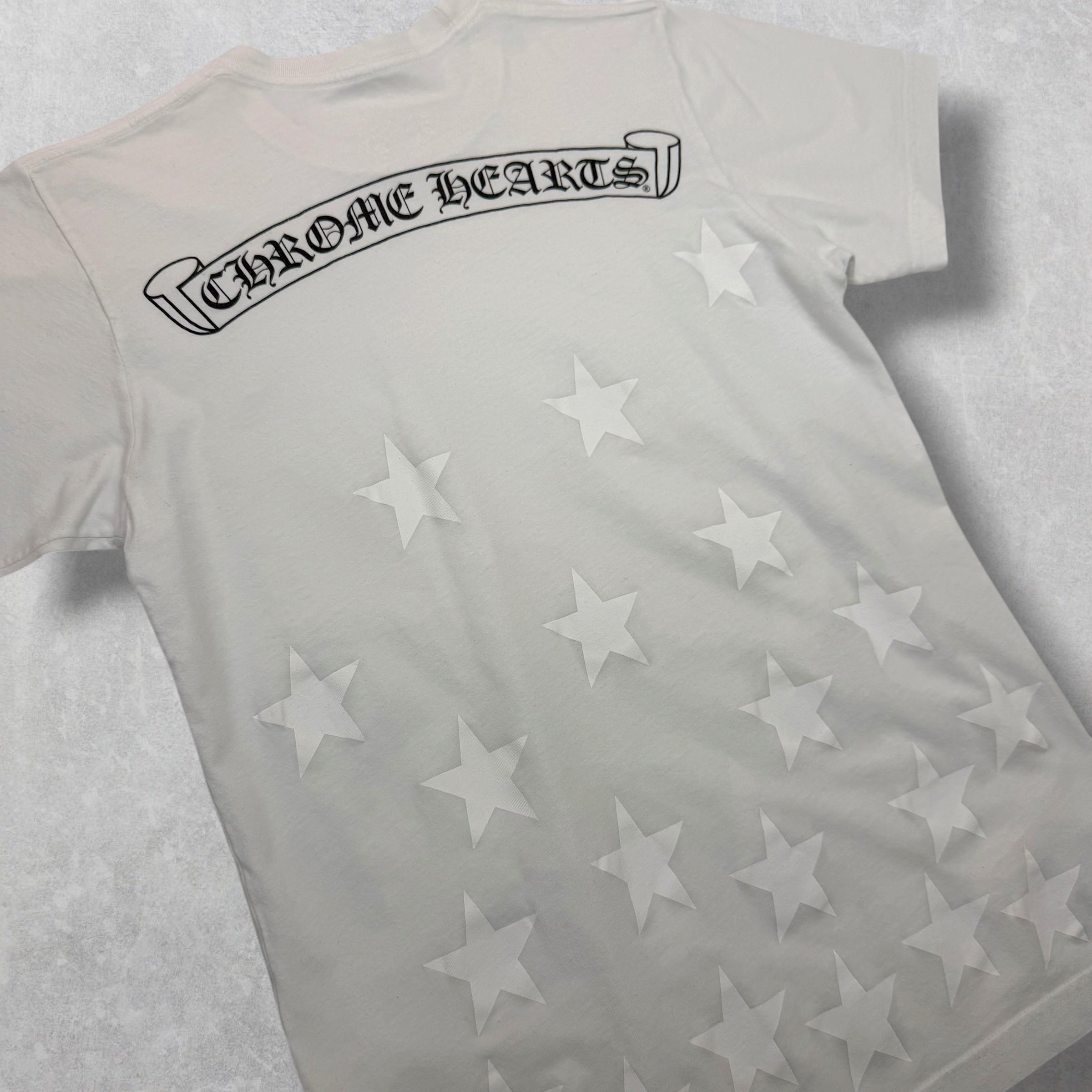 Chrome Hearts Star Scroll Tee White S