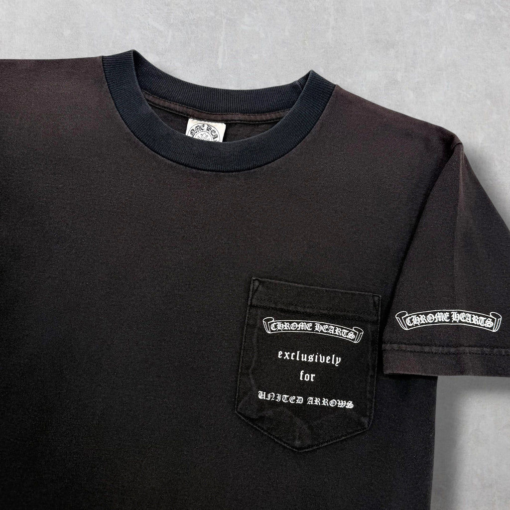 Vintage Chrome Hearts x United Arrows Tee S