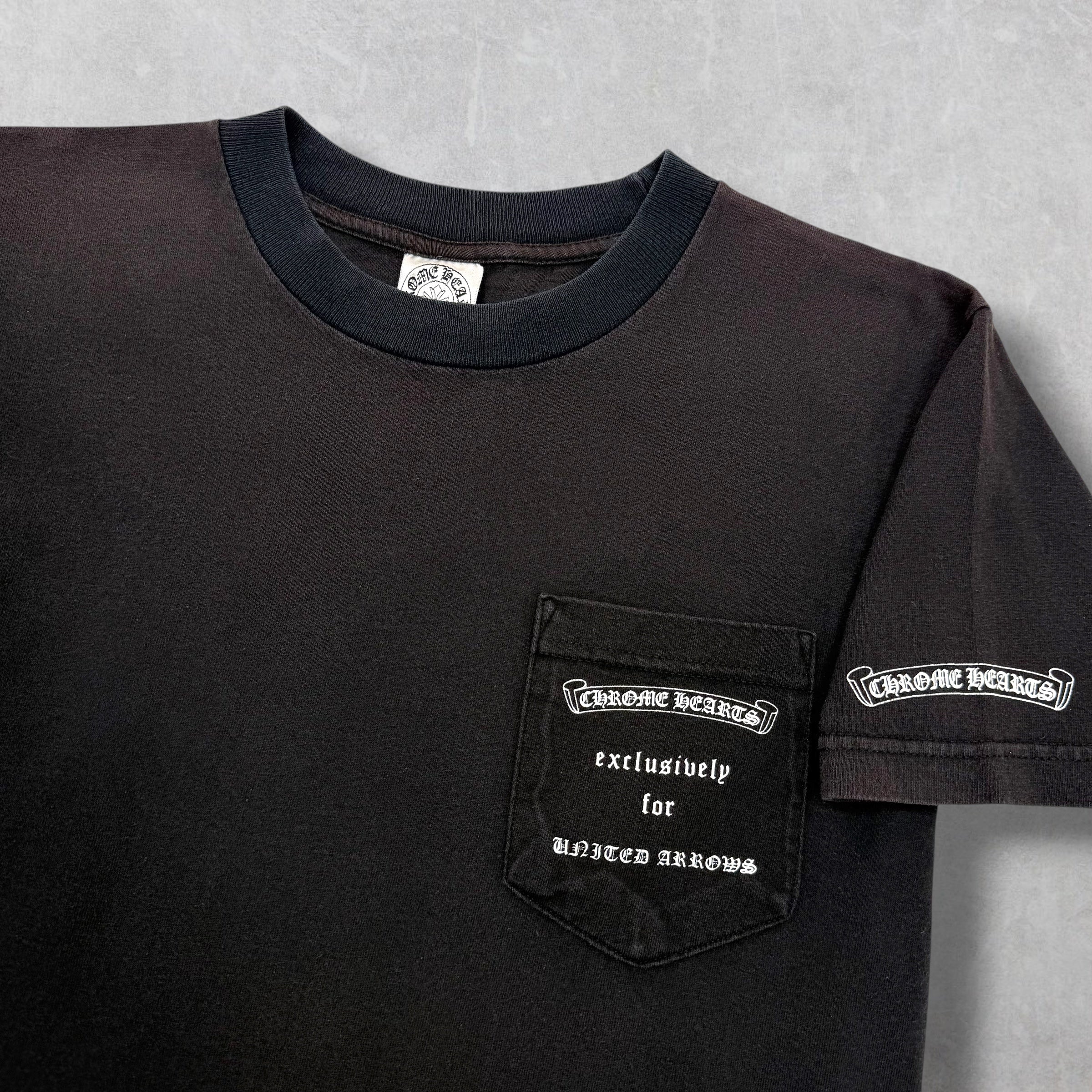 Vintage Chrome Hearts x United Arrows Tee S
