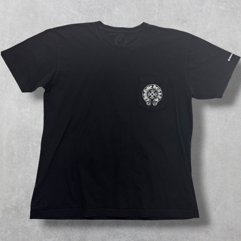 Chrome Hearts Horseshoe Logo Tee Black XL