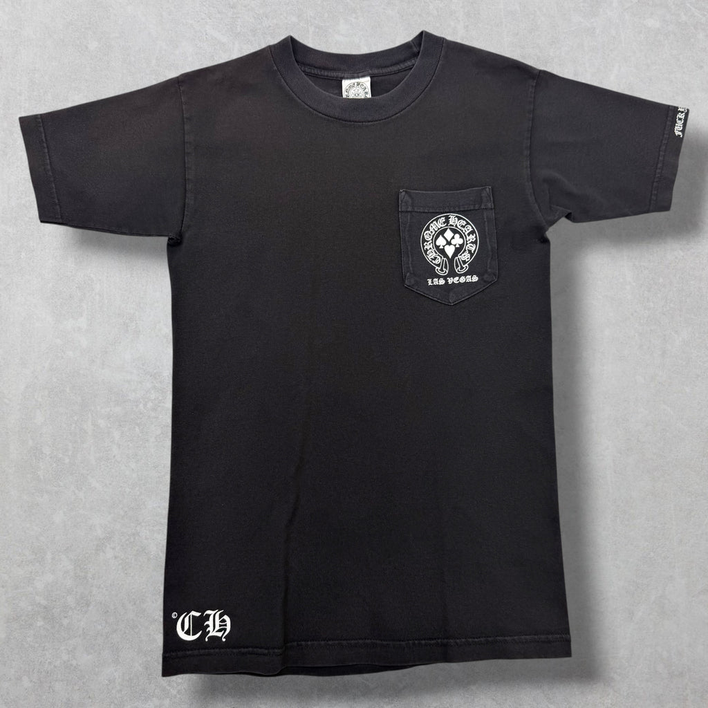 Vintage Chrome Hearts Black Welcome to Vegas Tee S