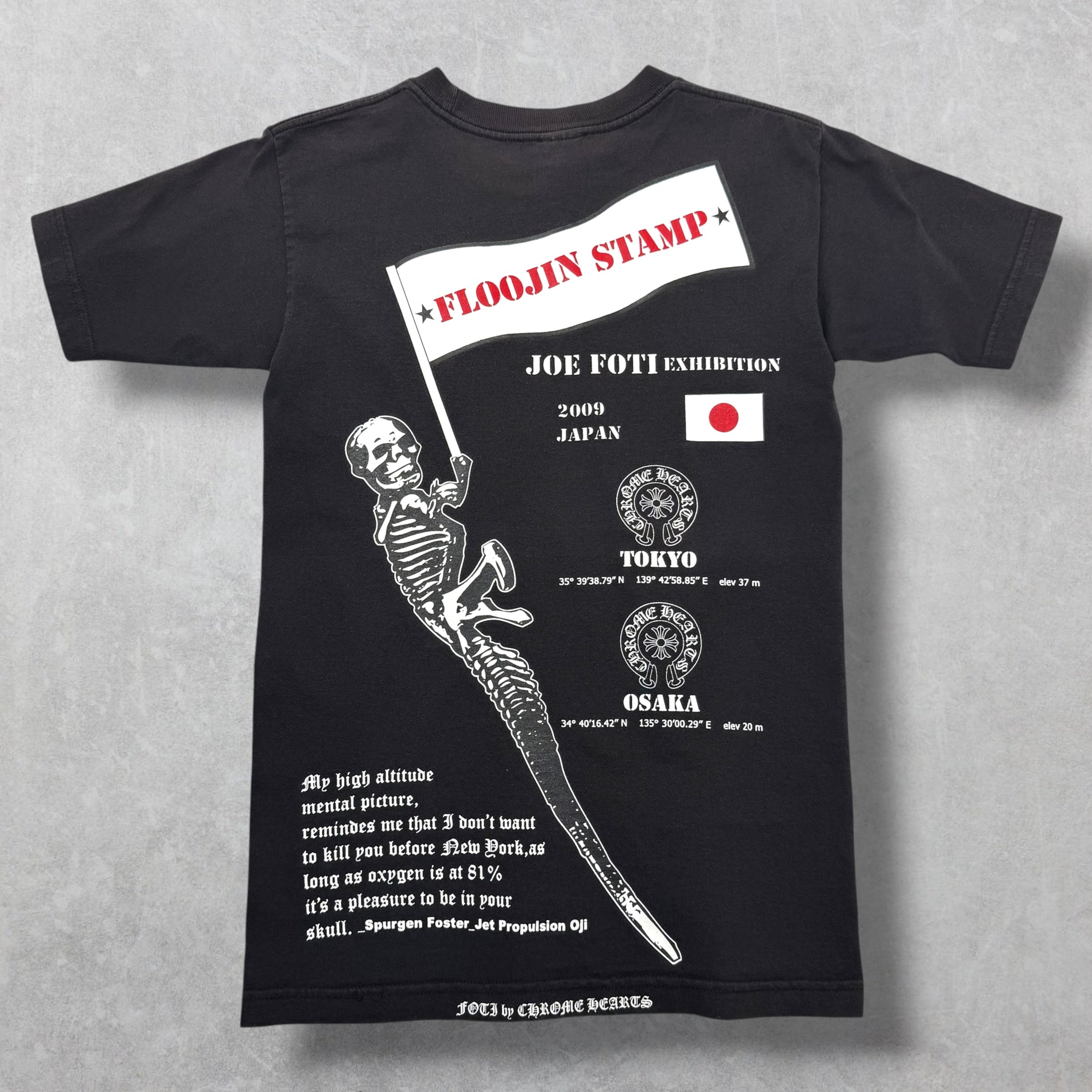 Vintage Chrome Hearts Joe Foti Floojin Tee S
