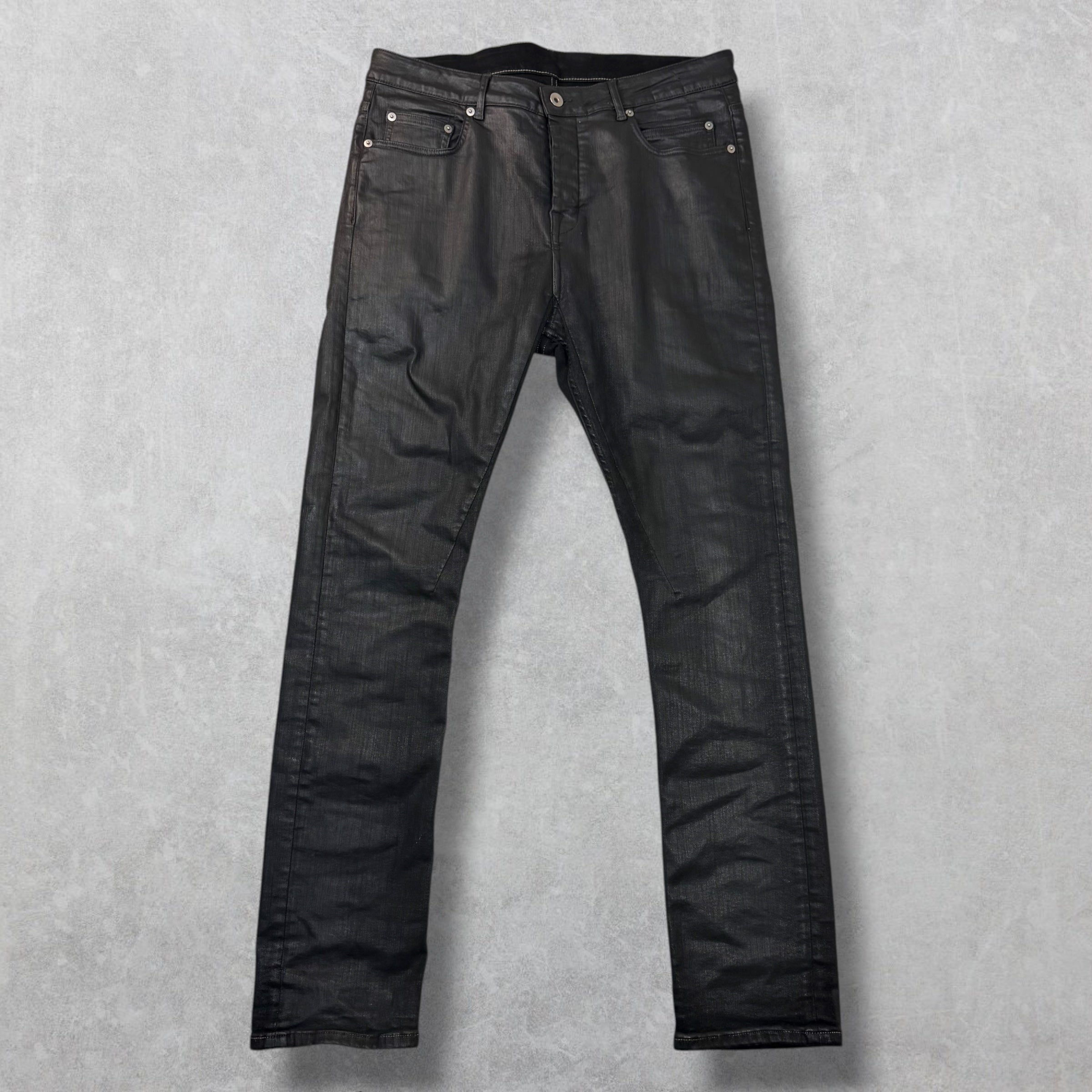 Rick Owens DRKSHDW Detroit Cut Stretch Deep Jeans 32