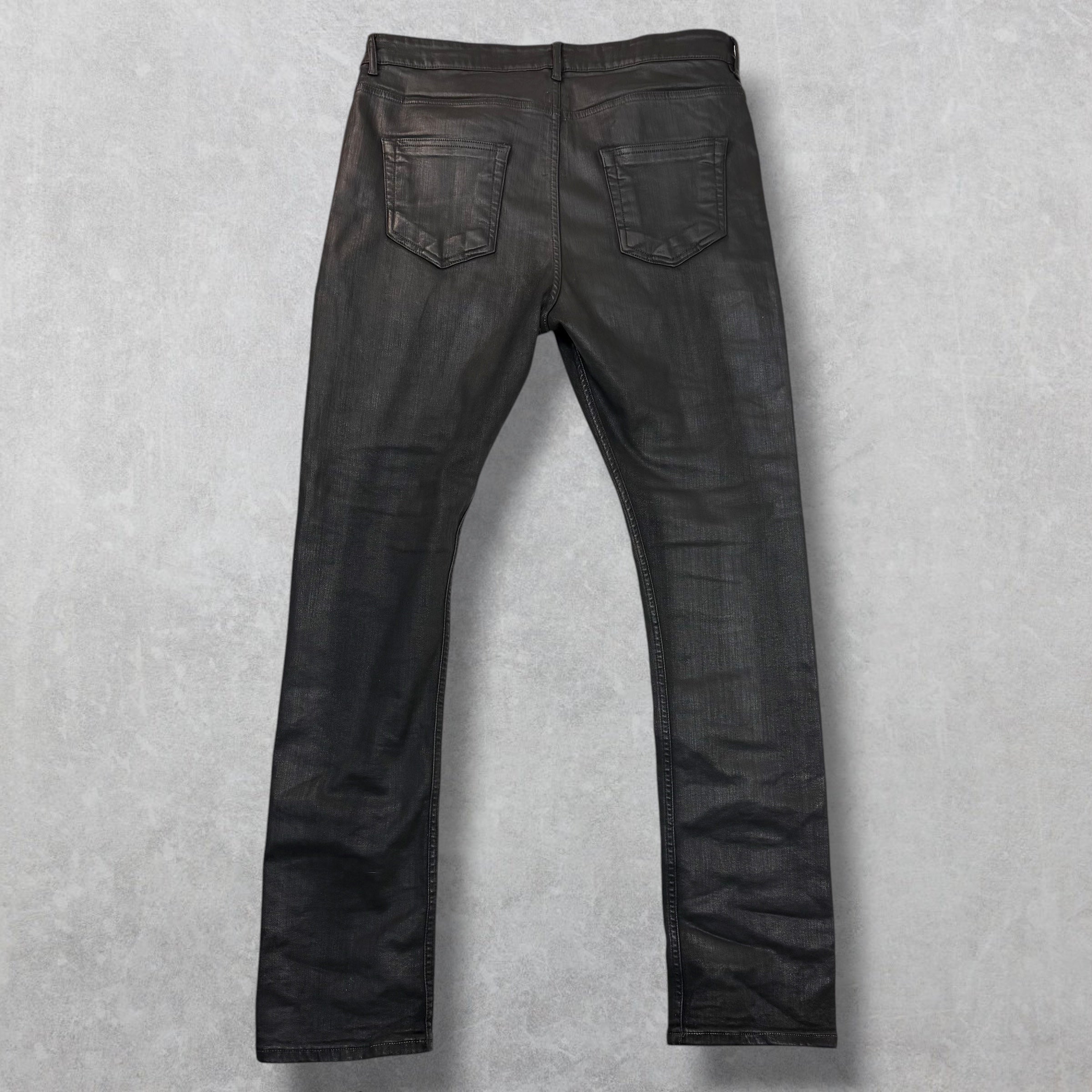 Rick Owens DRKSHDW Detroit Cut Stretch Deep Jeans 32
