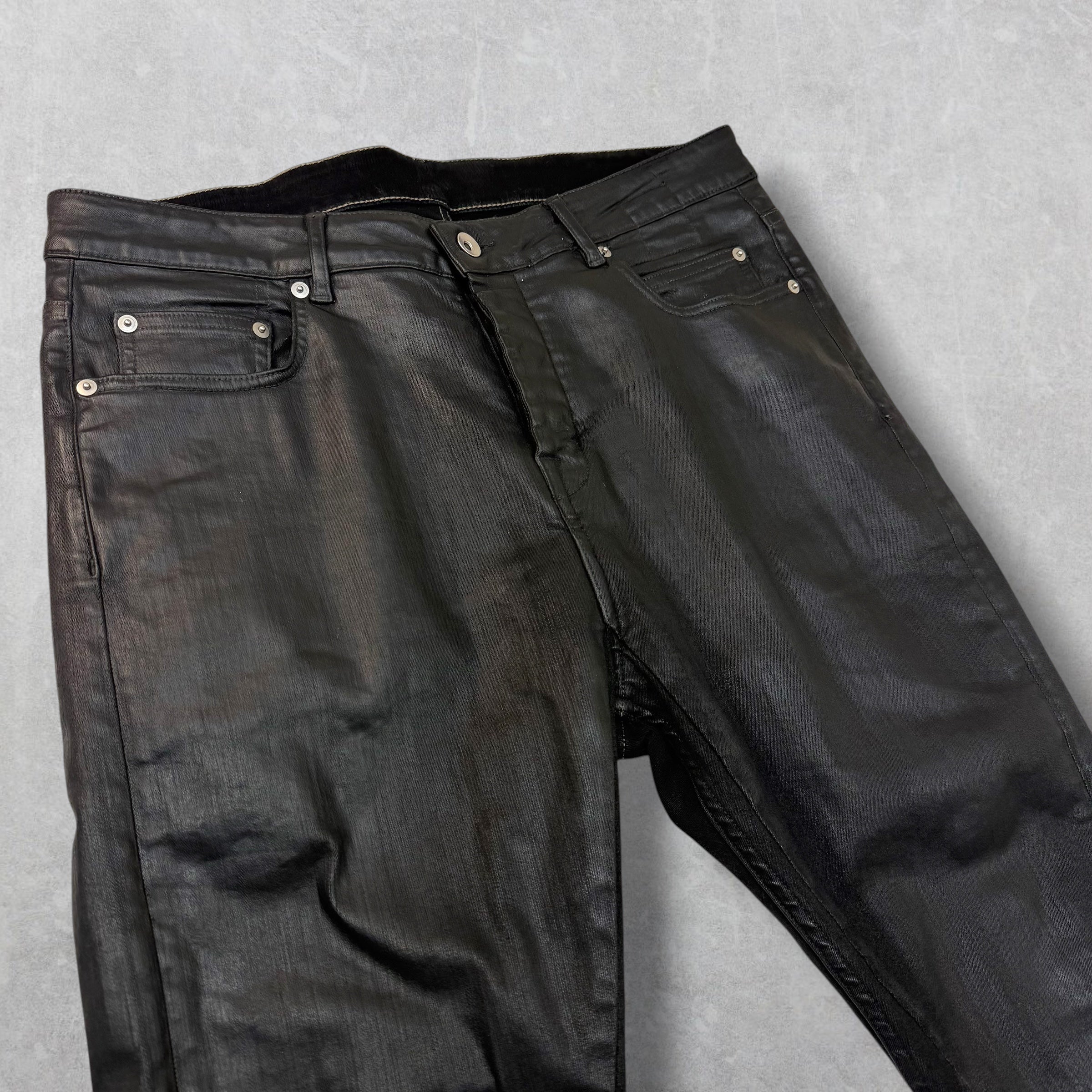 Rick Owens DRKSHDW Detroit Cut Stretch Deep Jeans 32