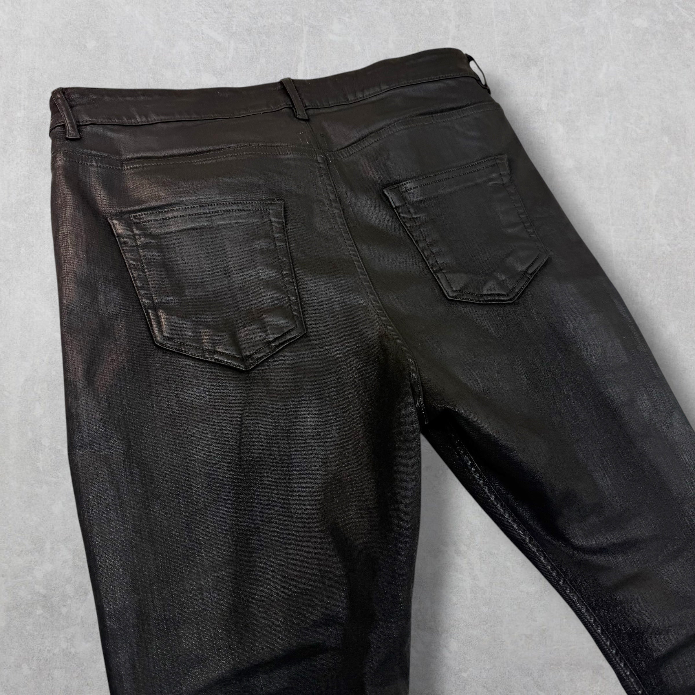 Rick Owens DRKSHDW Detroit Cut Stretch Deep Jeans 32
