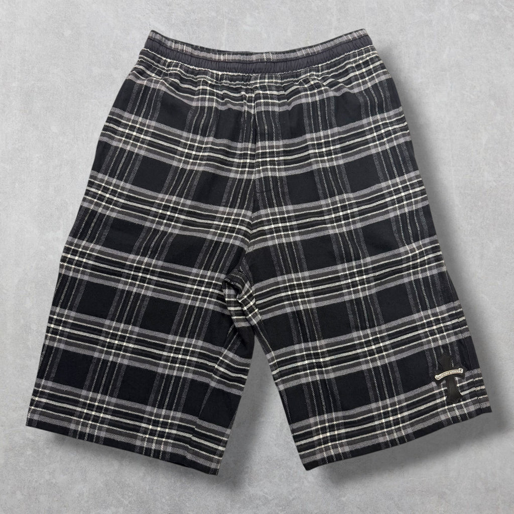 Chrome Hearts "After School" Flannel Shorts M