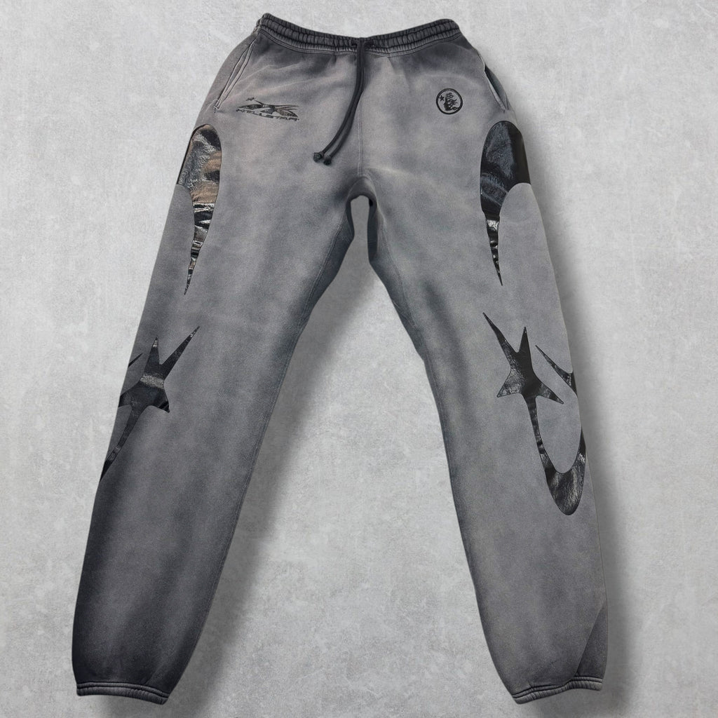 Hellstar Shooting Star Sweatpants Grey XL