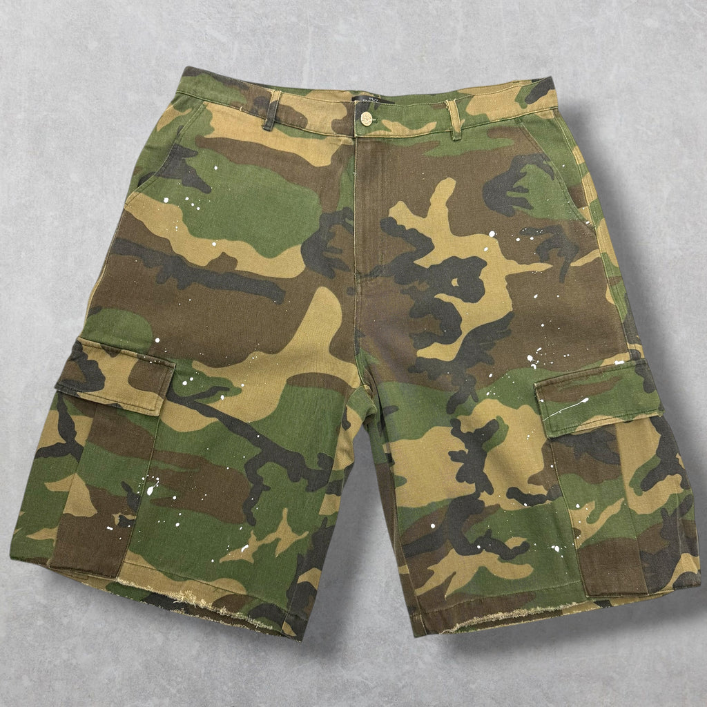 HMDD ARMY Everyday Worker Camo Shorts L