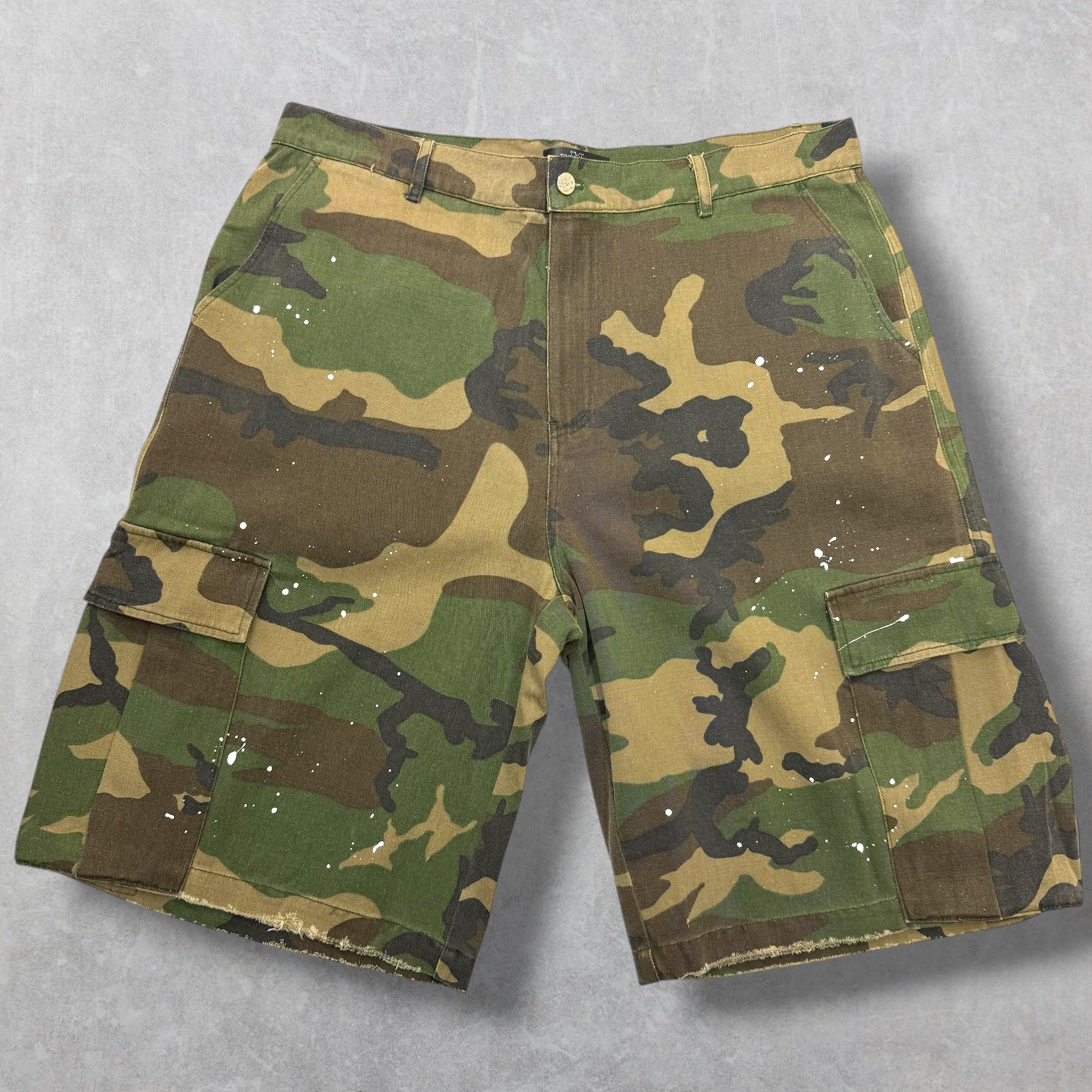 HMDD ARMY Everyday Worker Camo Shorts L