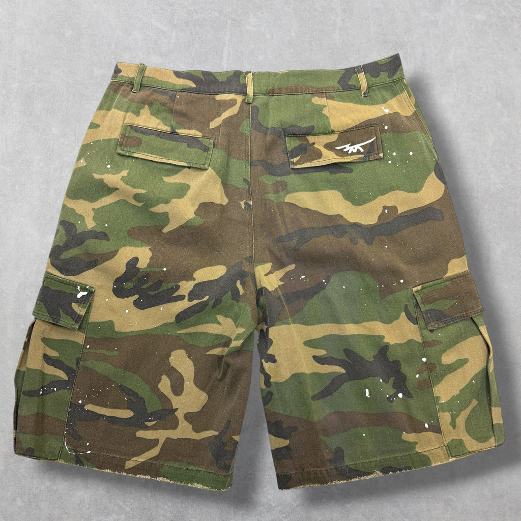 HMDD ARMY Everyday Worker Camo Shorts L