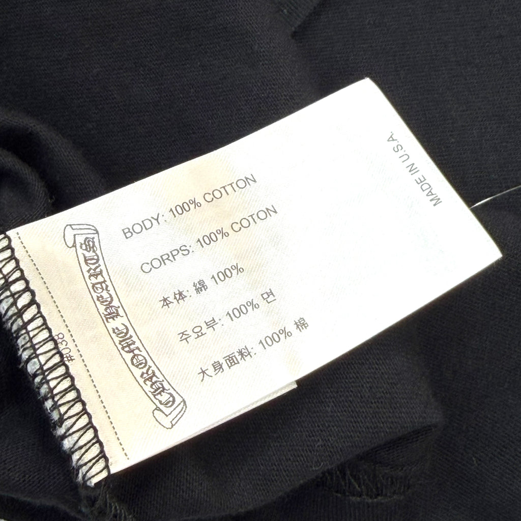 Chrome Hearts Neon Neck Logo Tee S